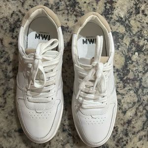 White sneakers